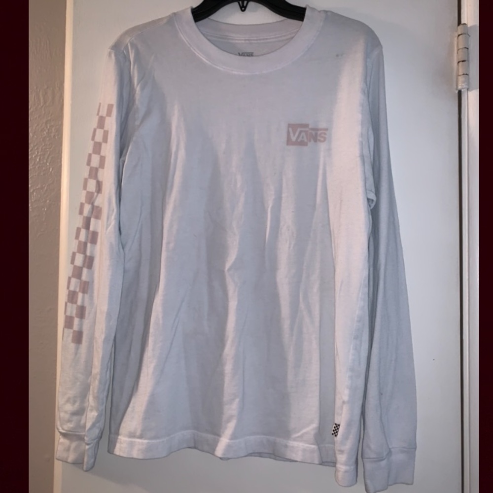 White vans long sleeve